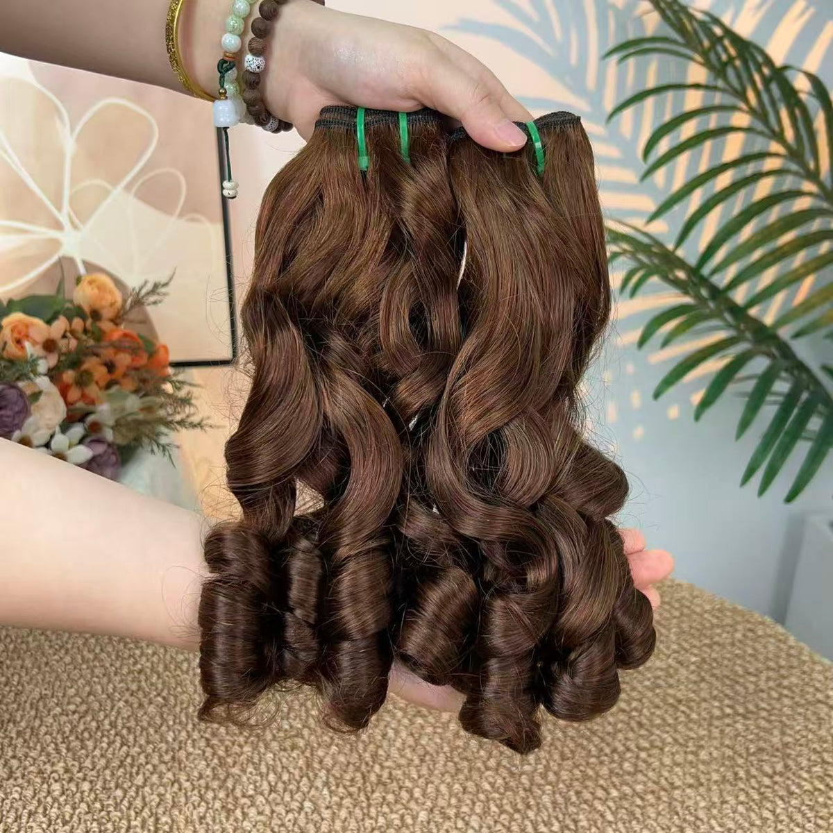 UnicaWigs Bouncy Curly Wave Hair Bundles - UnicaWigs