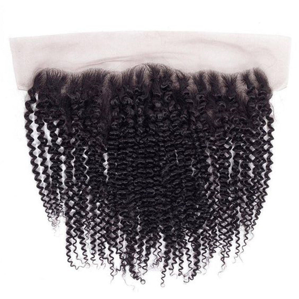Unica Human Hair 13x4 Lace Frontal – Natural Color Kinky Curly