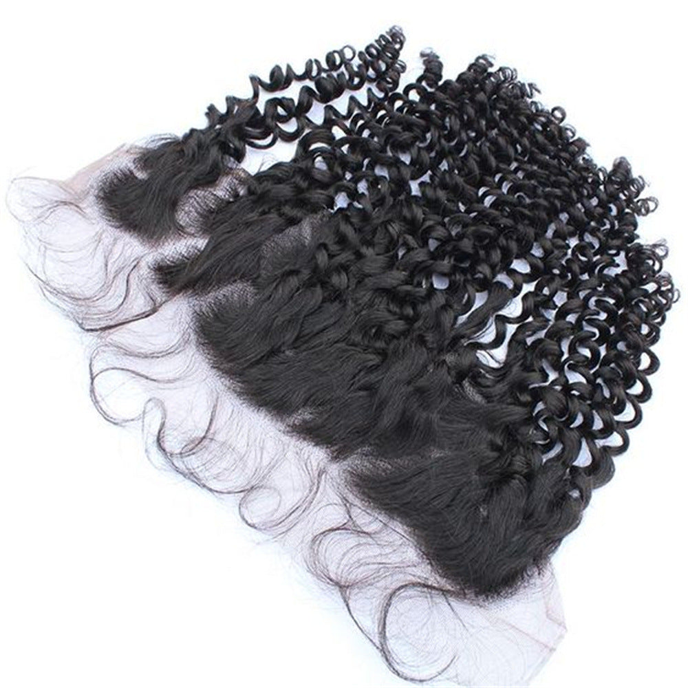 Unica Human Hair 13x4 Lace Frontal – Natural Color Kinky Curly
