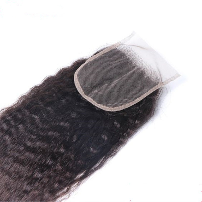Unica 4x4 Lace Closure - Natural Color Kinky Straight