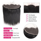 Unica Human Hair 13x4 Lace Frontal - Natural Color Straight