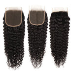 Unica 4x4 Lace Closure - Natural Color Kinky Curly Wave