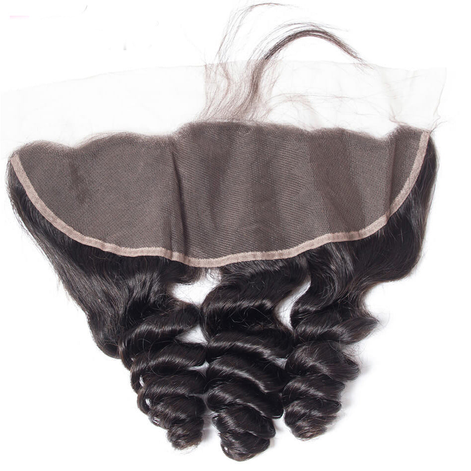 Unica Human Hair 13x4 Lace Frontal – Natural Color Loose Wave