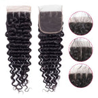 Unica 4x4 Lace Closure - Natural Color Deep Wave - UnicaWigs