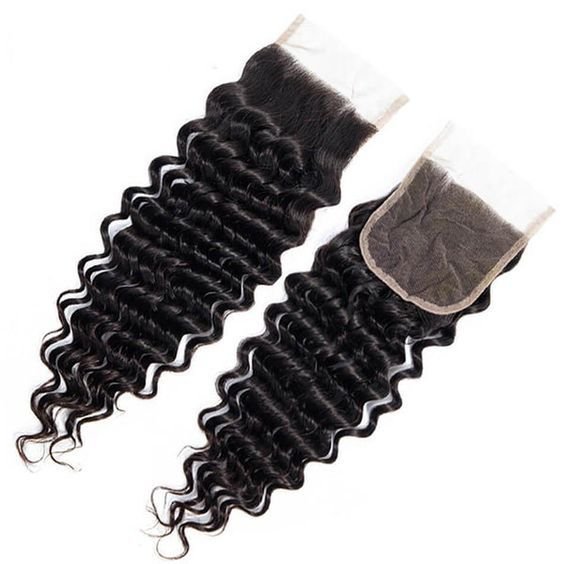 Unica 4x4 Lace Closure - Natural Color Deep Wave - UnicaWigs