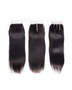 Unica 4x4 Lace Closure - Natural Color Silk Straight - UnicaWigs
