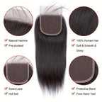 Unica 4x4 Lace Closure - Natural Color Silk Straight - UnicaWigs