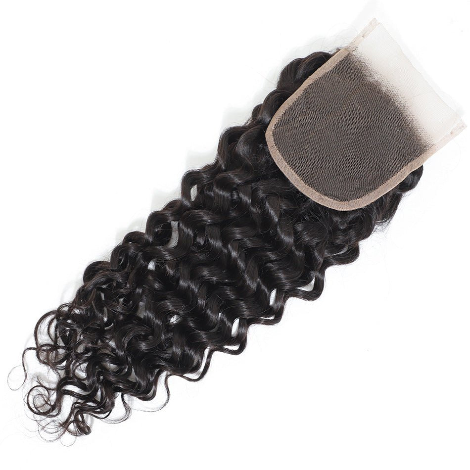 Unica 4x4 Lace Closure - Natural Color Water Wave - UnicaWigs