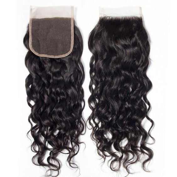 Unica 4x4 Lace Closure - Natural Color Water Wave - UnicaWigs