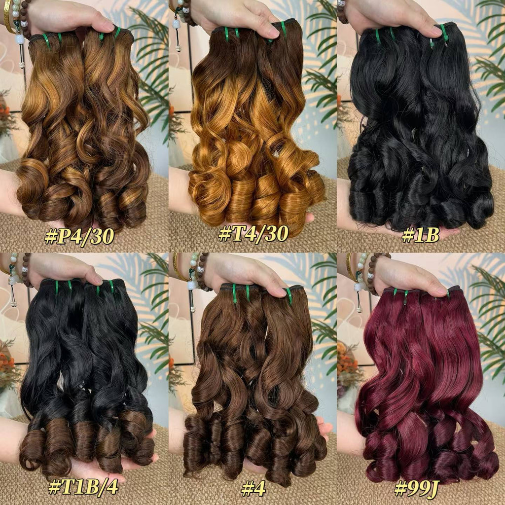 Unica Bouncy Curly Wave Hair Bundles - UnicaWigs