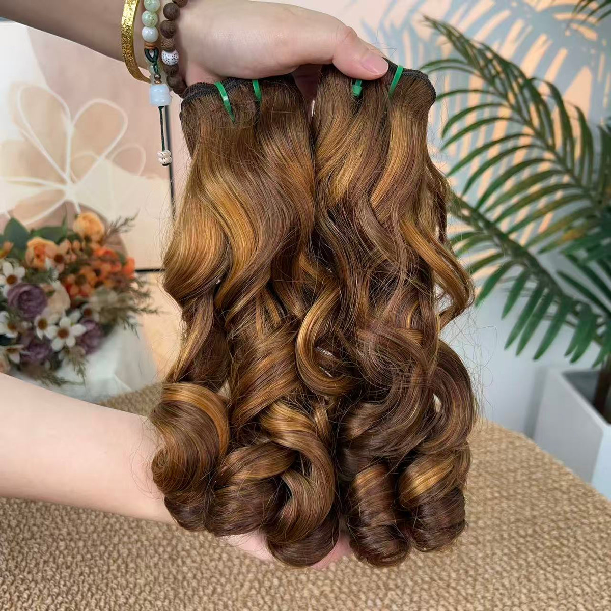 UnicaWigs Bouncy Curly Wave Hair Bundles - UnicaWigs