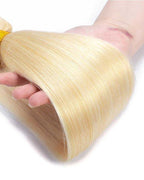 Unica Human Hair Weft – Silky Straight Blonde 613 - UnicaWigs