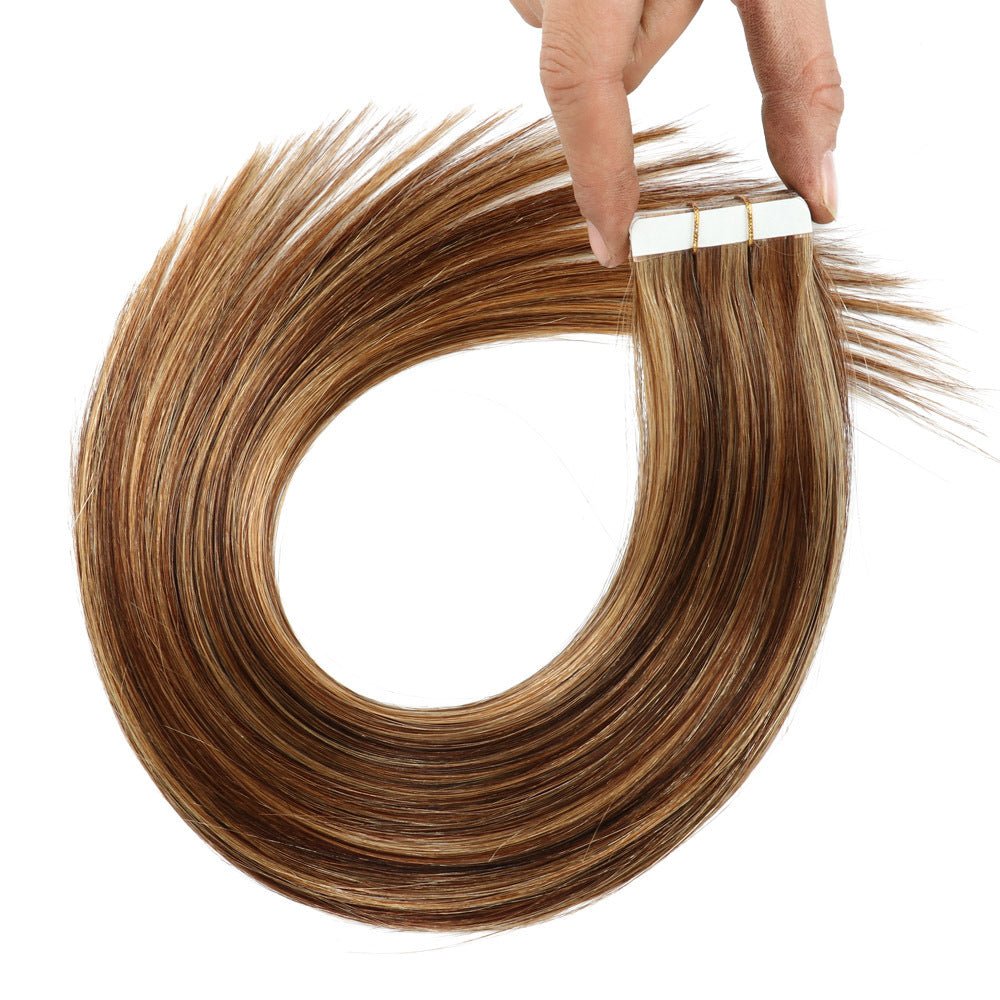 Unica Tape In Hair Extensions – Straight – 4/27 - UnicaWigs