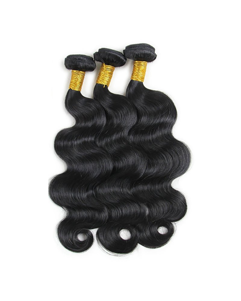 UnicaWigs Human Hair Body Wave Natural Color - UnicaWigs