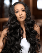 UnicaWigs Human Hair Body Wave Natural Color - UnicaWigs