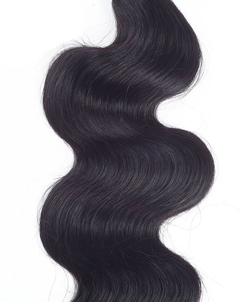 UnicaWigs Human Hair Body Wave Natural Color - UnicaWigs