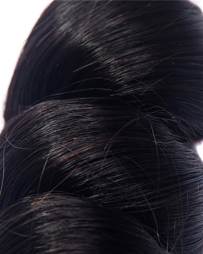Unicawigs Human Hair Weft Loose Wave Natural Color - UnicaWigs