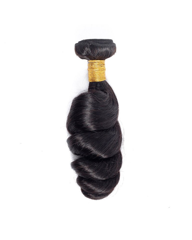 Unicawigs Human Hair Weft Loose Wave Natural Color - UnicaWigs