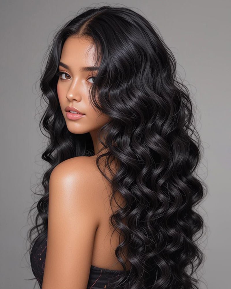 Unicawigs Human Hair Weft Loose Wave Natural Color - UnicaWigs