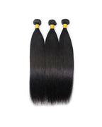 UnicaWigs Human Hair Weft Silk Straight Natural Color - UnicaWigs