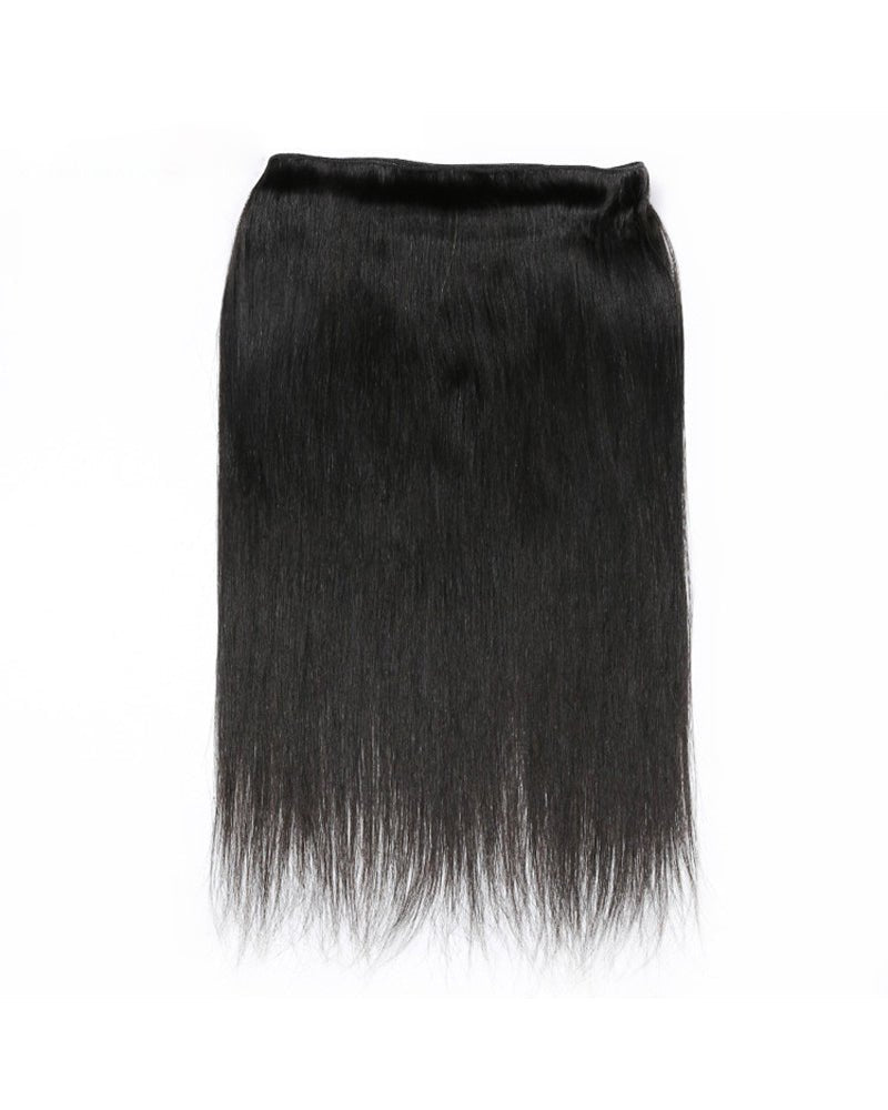 UnicaWigs Human Hair Weft Silk Straight Natural Color - UnicaWigs