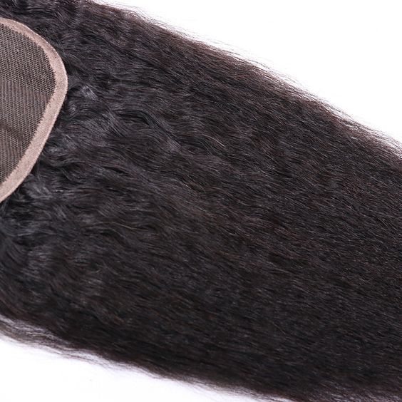 Unica Human Hair 13x4 Lace Frontal – Natural Color Kinky Straight
